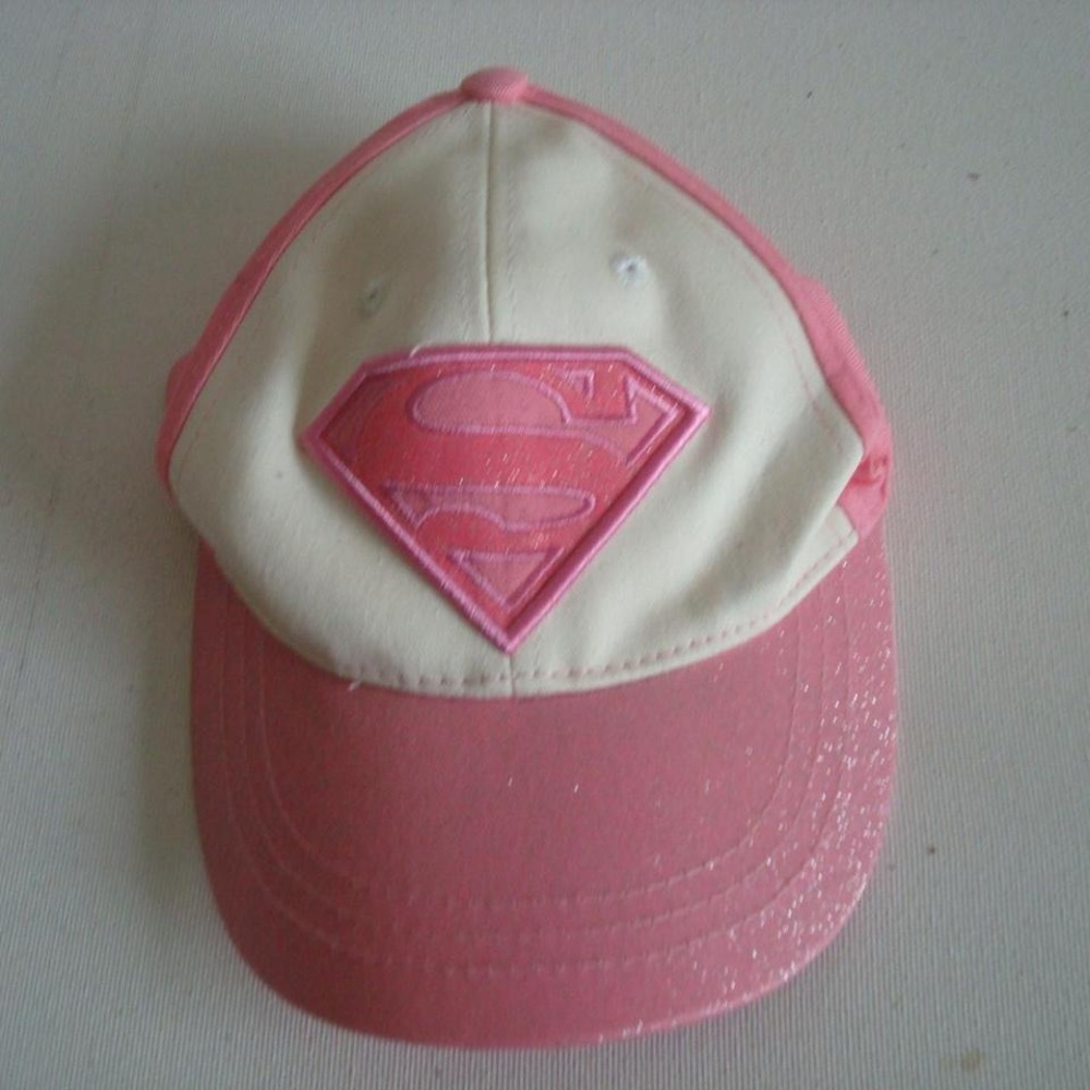 SUPERGIRL GIRLS KIDS HAT CAP VINTAGE 00S‎ Y2K M4